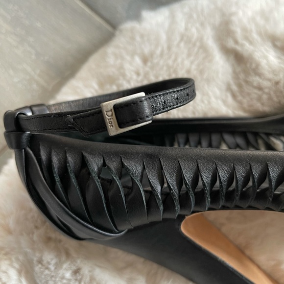 Vintage,Authentic Christian Dior in great shape 5”heel 1” Platform size 38 1/2 - Picture 5 of 7